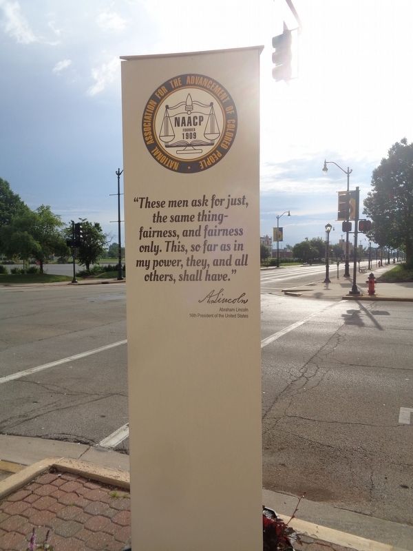 Seventh and Jefferson Streets Marker. Click for full size. Seventh and Jefferson Streets Marker image. Click for full size.