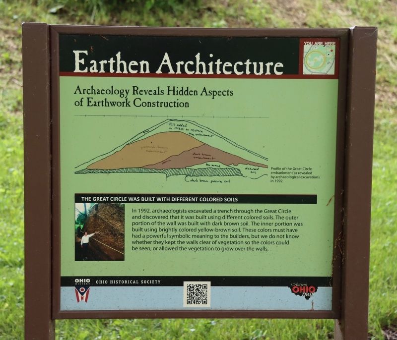 Earthen Architecture Marker image. Click for full size.