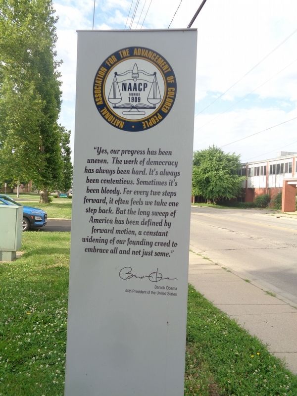 Eleventh and Madison Streets Marker. Click for full size. Eleventh and Madison Streets Marker image. Click for full size.