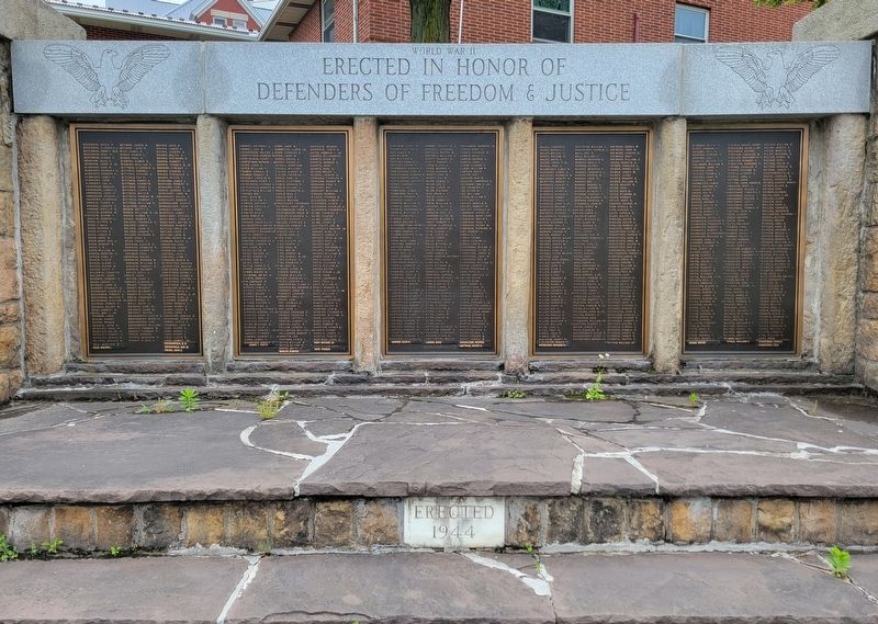 Defenders of Freedom and Justice Memorial. Click for full size. Defenders of Freedom and Justice Memorial image. Click for full size.