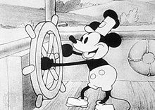 Steamboat Willie (1929) image. Click for full size.