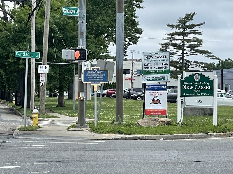 "Cantiag Woods" Marker. Click for full size. "Cantiag Woods" Marker image. Click for full size.