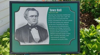 Town Hall Marker image. Click for full size.