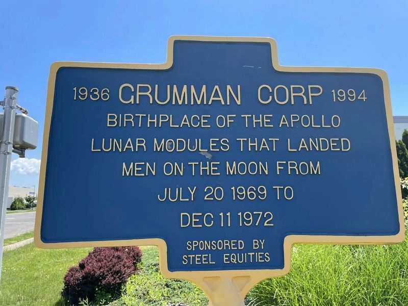 Grumman Corp Marker image. Click for full size.