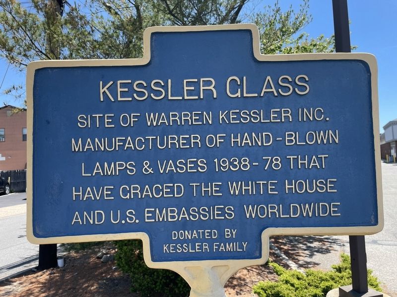 Kessler Glass Marker image. Click for full size.
