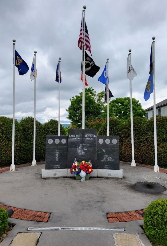 Salisbury Elk-Lick Veterans Memorial image. Click for full size.