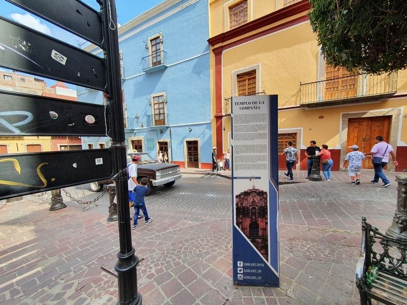 Temple of the Company of Jesus Marker image. Click for full size.