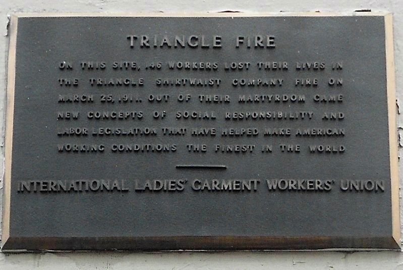 Triangle Fire Marker image. Click for full size.