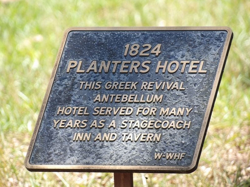 Planters Hotel Marker image. Click for full size.