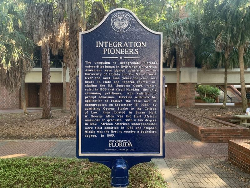 Integration Pioneers Marker image. Click for full size.
