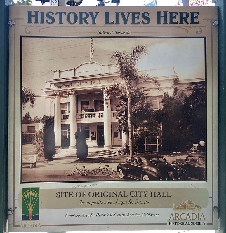Downtown Arcadia Marker image. Click for full size.