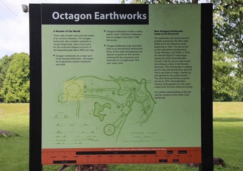 Octagon Earthworks Marker image. Click for full size.