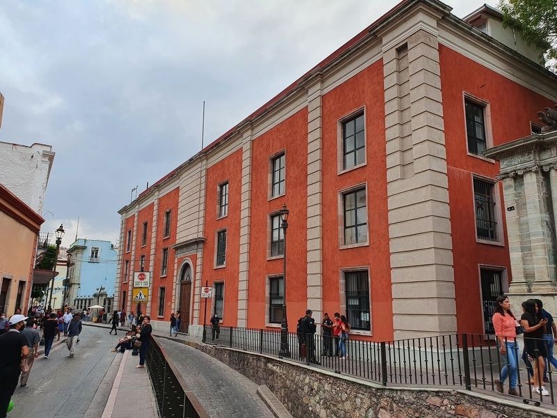 The Bethlehemite Convent in Guanajuato and Marker image. Click for full size.