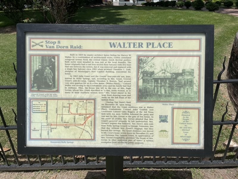 Walter Place Marker image. Click for full size.