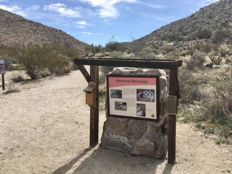 Morteros Memories Marker and Trail image. Click for full size.