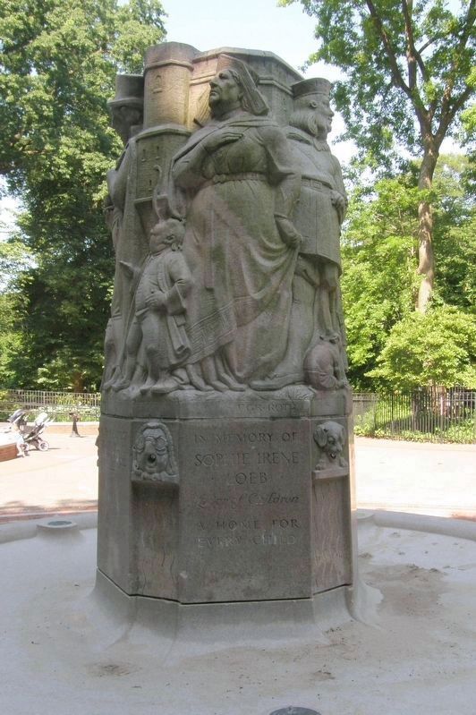 Loeb Memorial Fountain, panel 1 image. Click for full size.