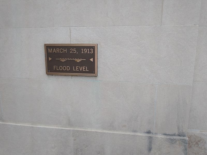 Flood Level Marker. Click for full size. Flood Level Marker image. Click for full size.