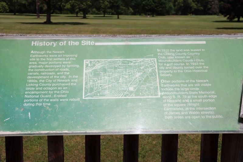 History of the Site Marker. Click for full size. History of the Site Marker image. Click for full size.