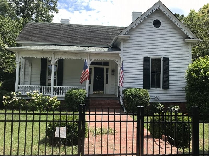 1888 Parsonage Marker. Click for full size. 1888 Parsonage Marker image. Click for full size.