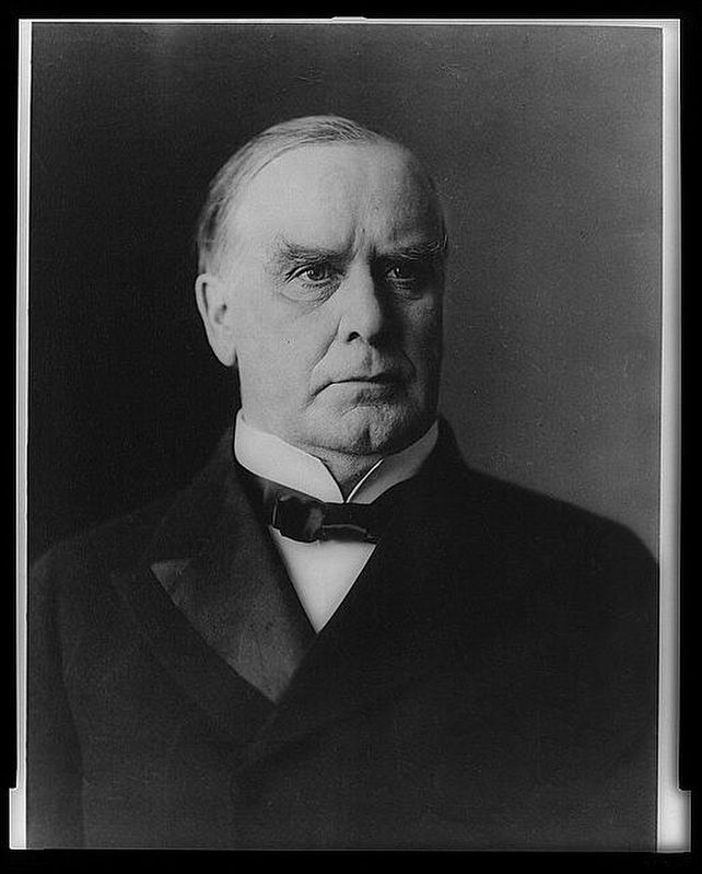 President William McKinley (1843-1901) image. Click for full size.