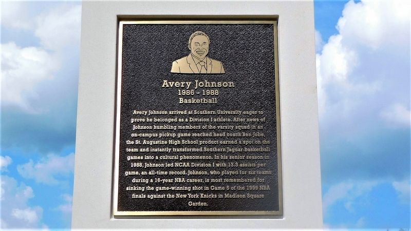 Avery Johnson Marker. Click for full size. Avery Johnson Marker image. Click for full size.