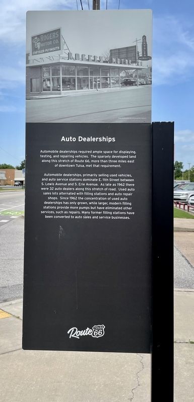 Auto Dealerships Marker image. Click for full size.