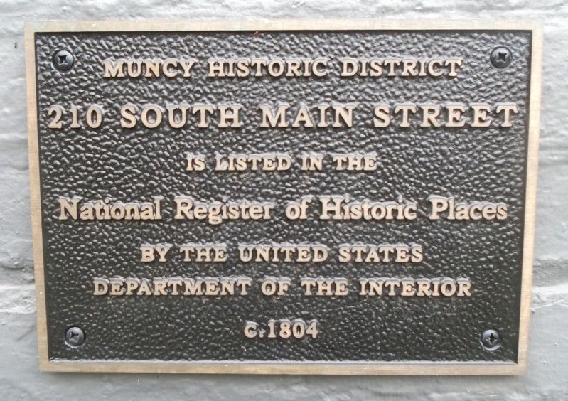 Riebsam House Marker image. Click for full size.