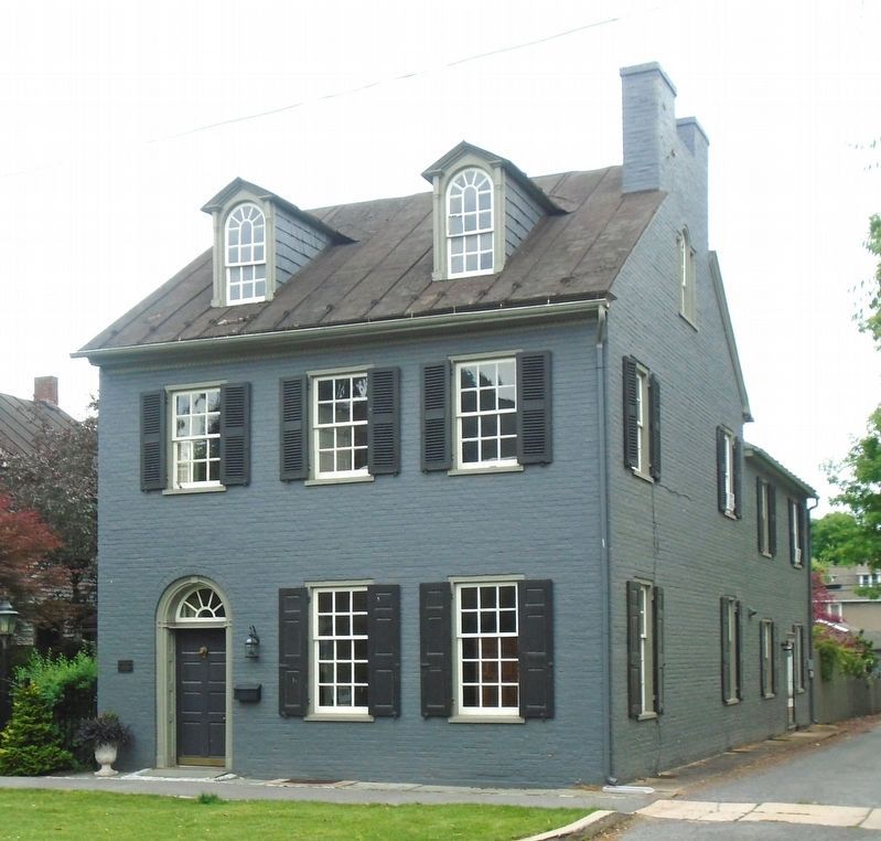 Riebsam House and Marker image. Click for full size.