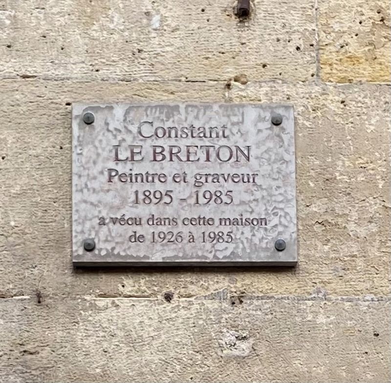 Constant Le Breton Marker image. Click for full size.