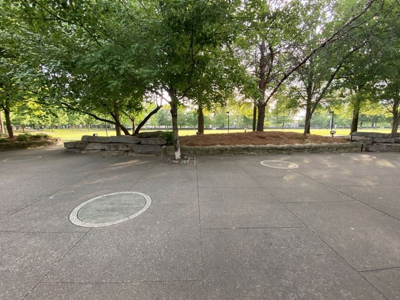 Lawrence County marker (left side) image. Click for full size.
