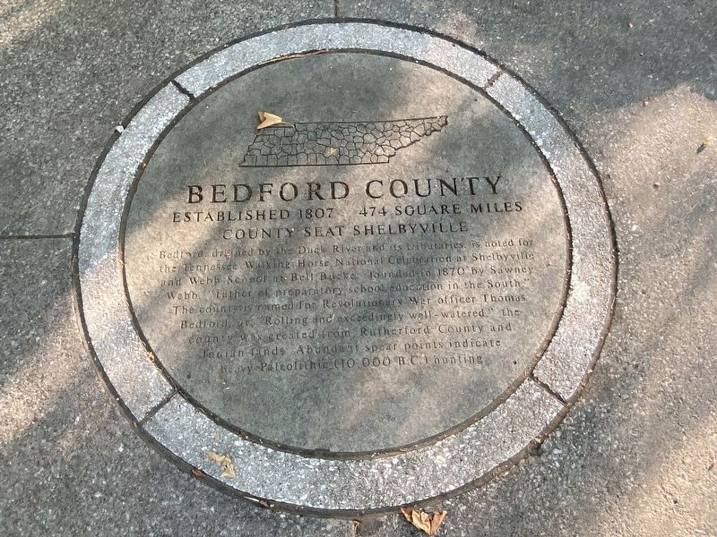 Bedford County Marker image. Click for full size.