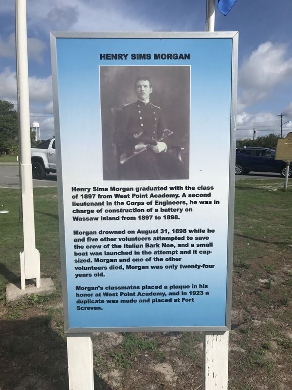 Henry Sims Morgan Marker image. Click for full size.