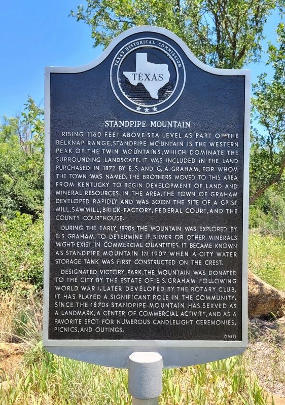 Standpipe Mountain Marker image. Click for full size.