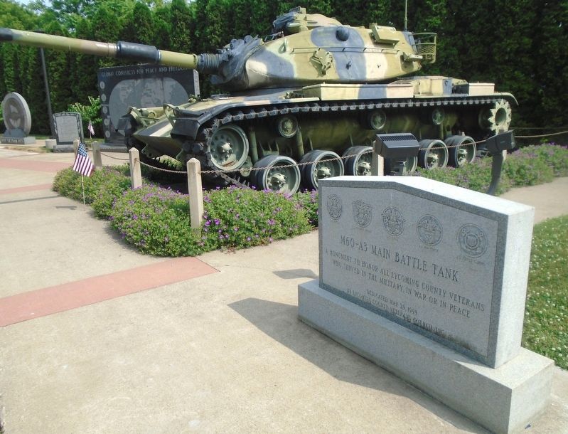 M60-A3 Main Battle Tank and Marker. Click for full size. M60-A3 Main Battle Tank and Marker image. Click for full size.