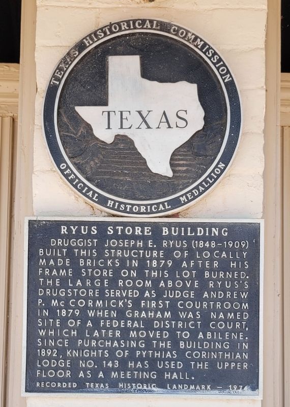 Ryus Store Building Marker image. Click for full size.