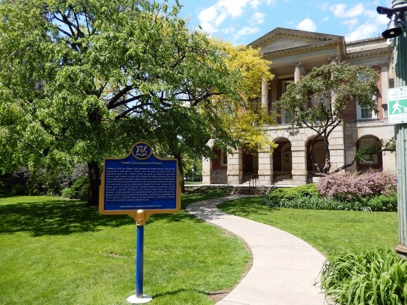 Women's Law Association of Ontario Marker image. Click for full size.