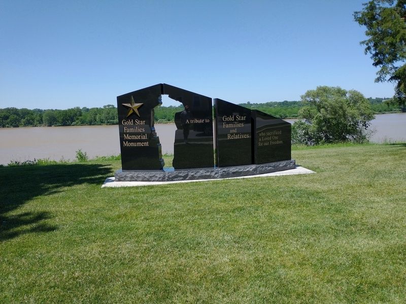 Gold Star Families Memorial Monument. Click for full size. Gold Star Families Memorial Monument image. Click for full size.