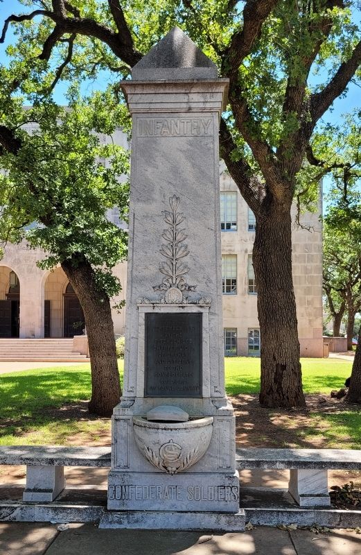 To the Confederate Soldiers Of Young County Marker image. Click for full size.