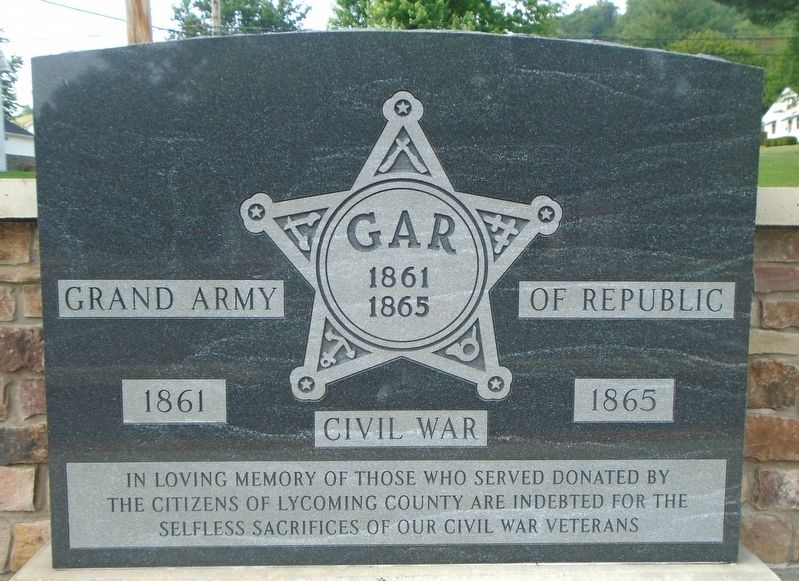 Grand Army of the Republic Memorial image. Click for full size.