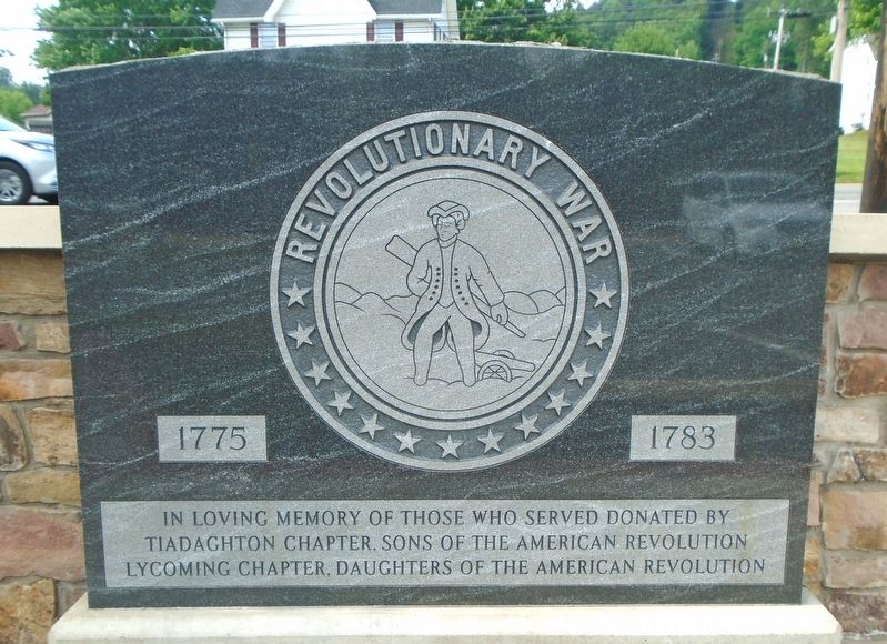 Revolutionary War Memorial. Click for full size. Revolutionary War Memorial image. Click for full size.