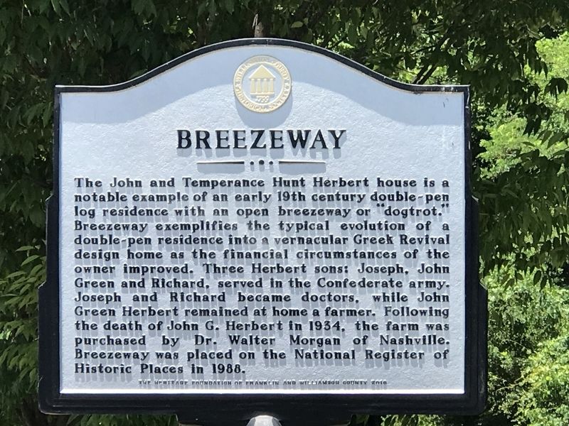 Breezeway Marker side image. Click for full size.