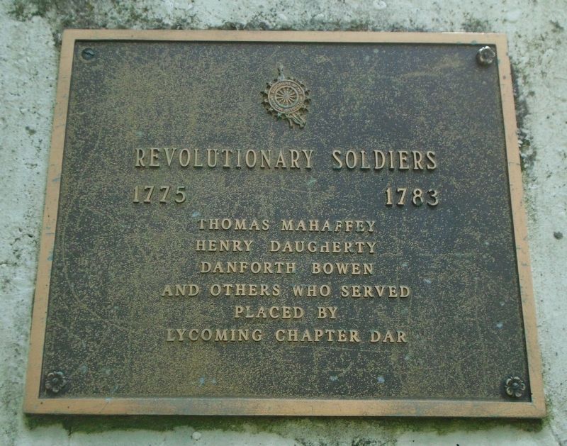 Revolutionary Soldiers Marker image. Click for full size.