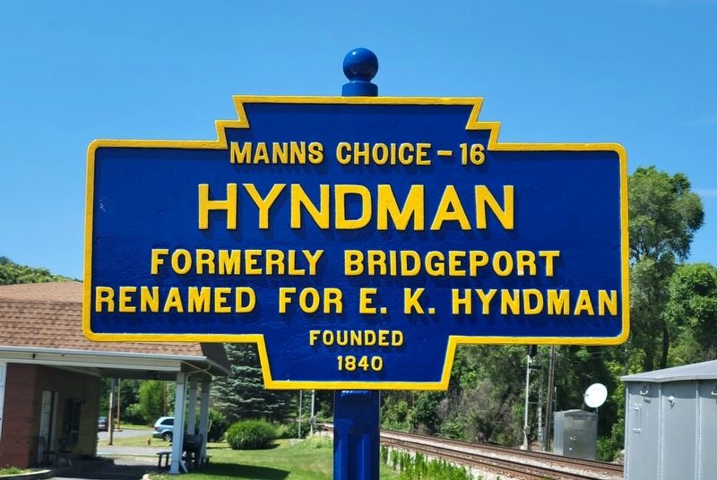 Hyndman Marker image. Click for full size.