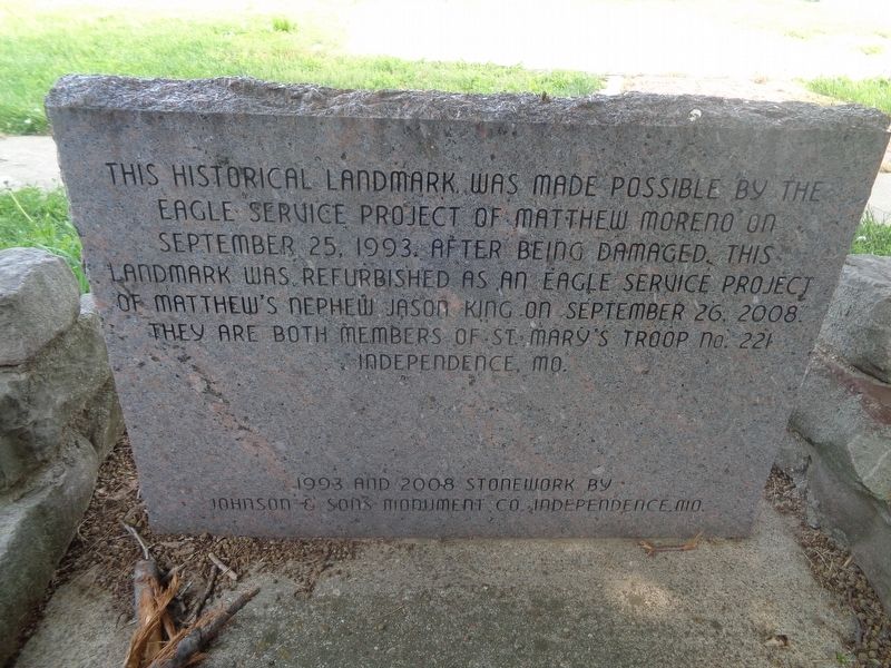 Trail of Death Marker. Click for full size. Trail of Death Marker image. Click for full size.