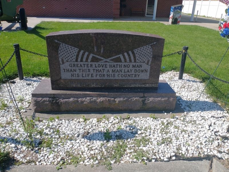 American Legion Post 392 Veterans Memorial image. Click for full size.