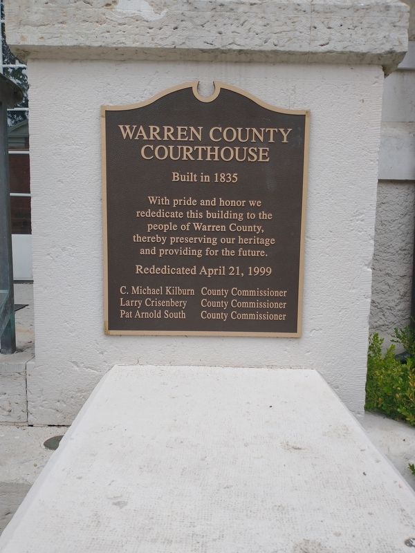 Old Courthouse Marker. Click for full size. Old Courthouse Marker image. Click for full size.
