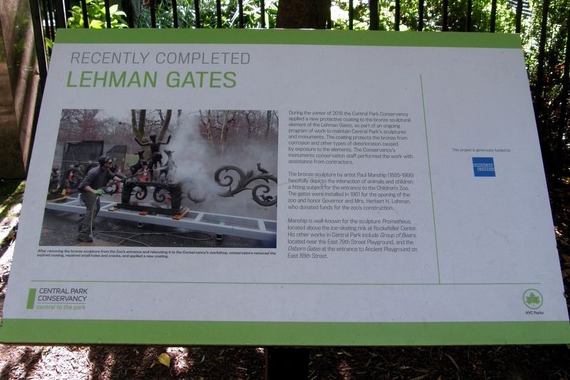 Lehman Gates Marker image. Click for full size.