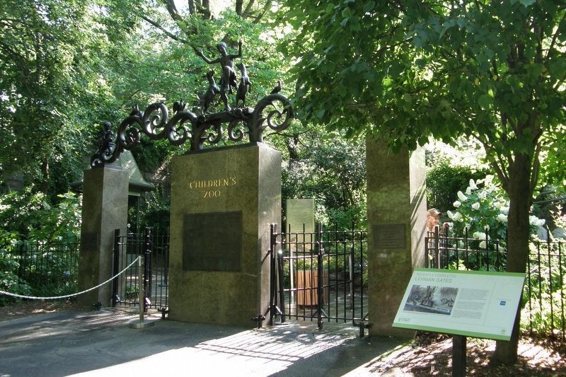 Lehman Gates and Marker image. Click for full size.