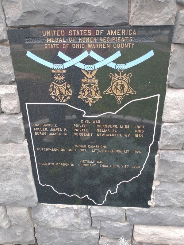 Medal Of Honor Recipents Marker image. Click for full size.