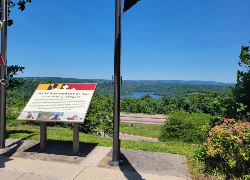 The Youghiogheny River Marker. Click for full size. The Youghiogheny River Marker image. Click for full size.